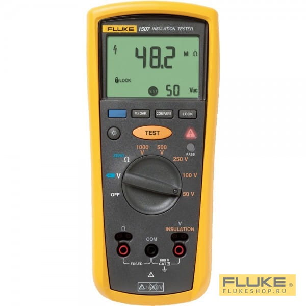 Мегаомметр Fluke 1507 2427890 - Мегаомметры в фирменном магазине FLUKE