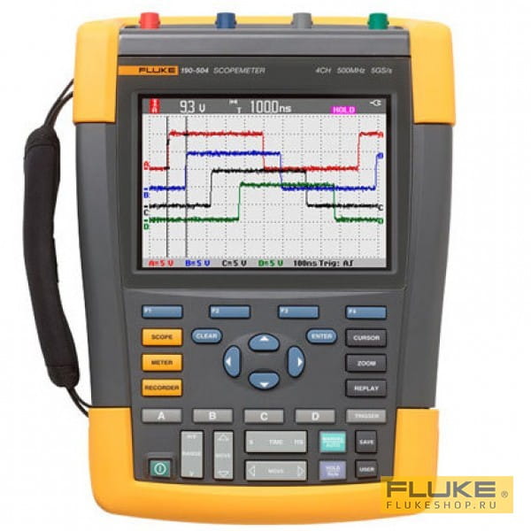 Осциллографы в фирменном магазине Fluke