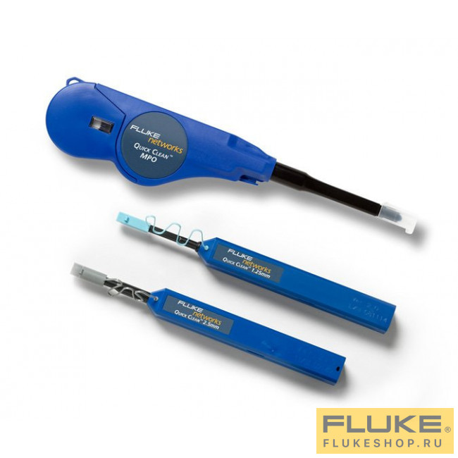 Fluke Networks NFC-KIT-CASE-E Enhanced Fiber Optic Cleaning Kit Fiber Tester Accessory 